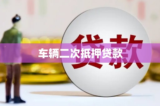 长阳车辆二次抵押贷款