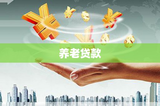 长阳养老贷款