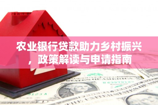 长阳农业银行贷款助力乡村振兴，政策解读与申请指南