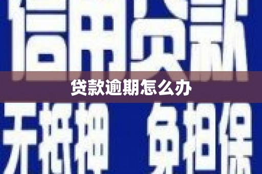 长阳贷款逾期怎么办